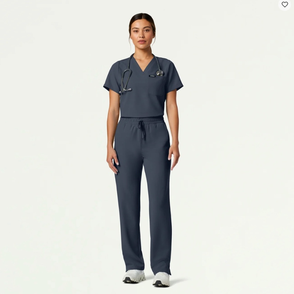 JAANUU scrub pants gray XST